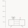 Small Portable LED Table Lamp Panthella 160, Design Verner Panton