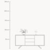 Small Portable LED Table Lamp Panthella 160, Design Verner Panton
