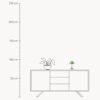 Small Portable LED Table Lamp Panthella 160, Design Verner Panton