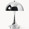 Small Portable LED Table Lamp Panthella 160, Design Verner Panton