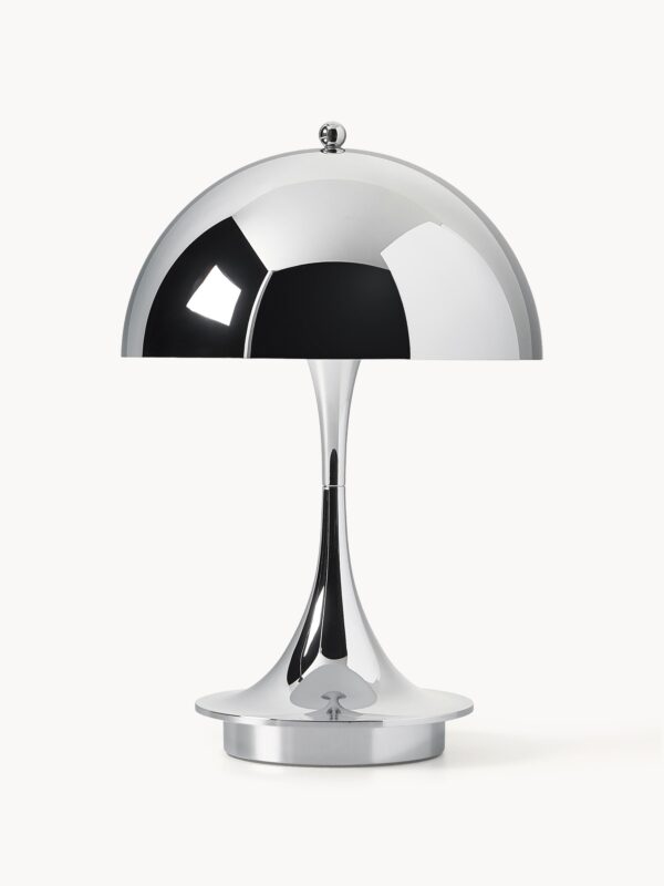 Small Portable LED Table Lamp Panthella 160, Design Verner Panton