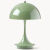 Small Portable LED Table Lamp Panthella 160, Design Verner Panton