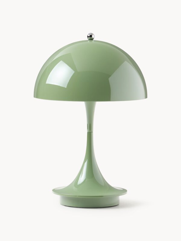 Small Portable LED Table Lamp Panthella 160, Design Verner Panton