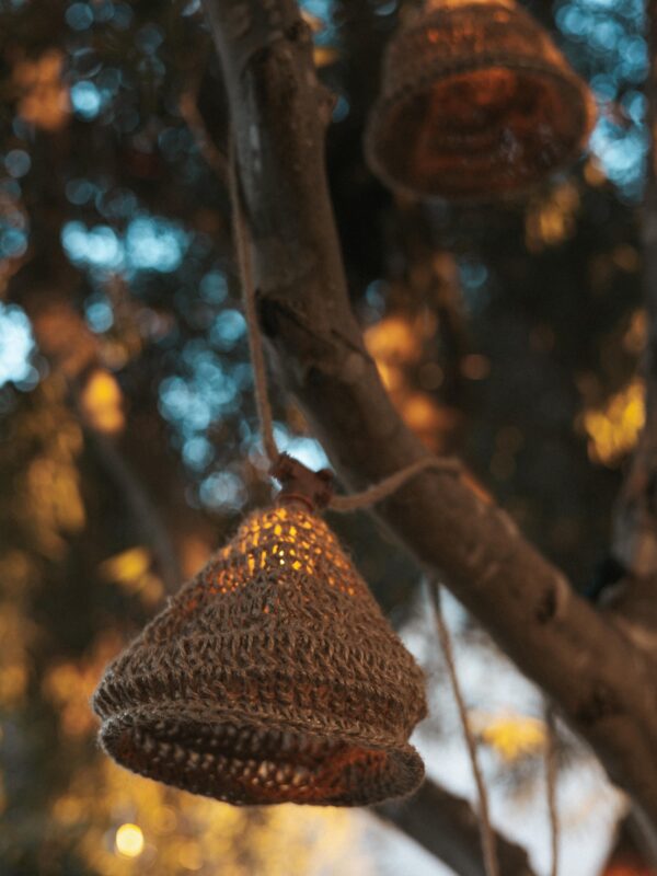 Solar Jute LED Fairy Lights Maro, 800 cm