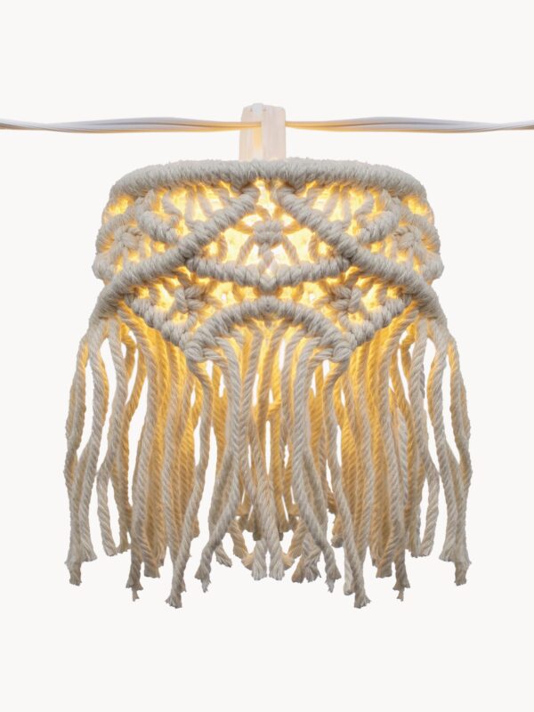 Solar LED Cotton Ball Fairy Lights Mykonos, 800 cm