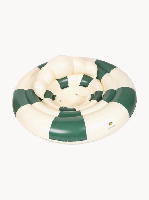 Baby Swim Ring Green Stripe