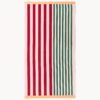 Beach Towel Alvaro with Stripes