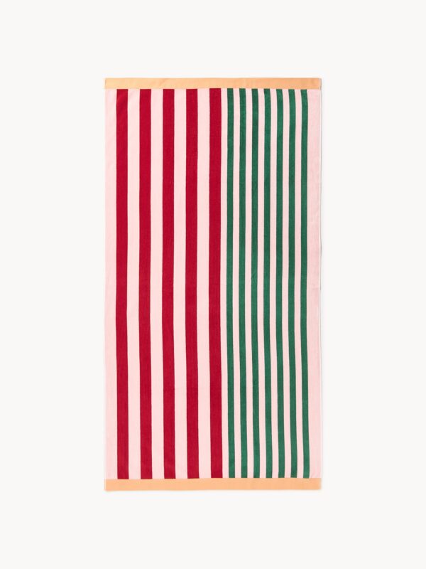 Beach Towel Alvaro with Stripes