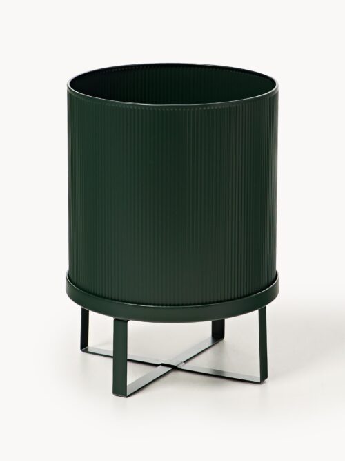 Flower Pot Bau with Ribbed Surface, H 38 cm