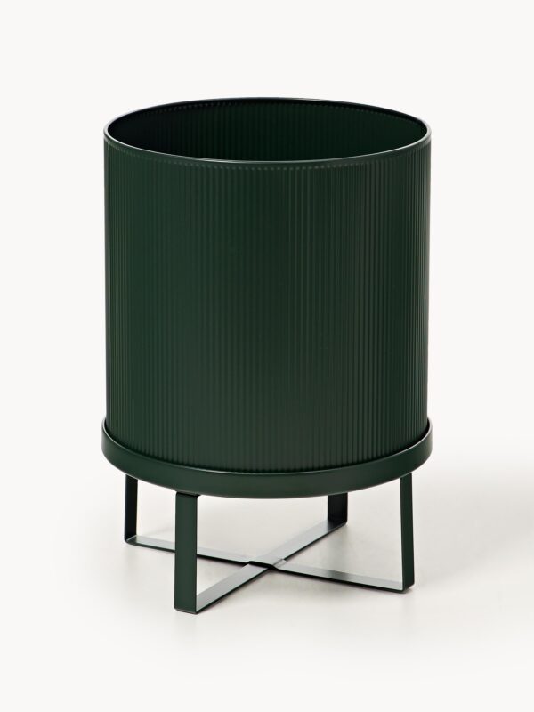 Flower Pot Bau with Ribbed Surface, H 38 cm
