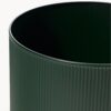 Flower Pot Bau with Ribbed Surface, H 38 cm