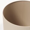 Flower Pot Bau with Ribbed Surface, H 38 cm
