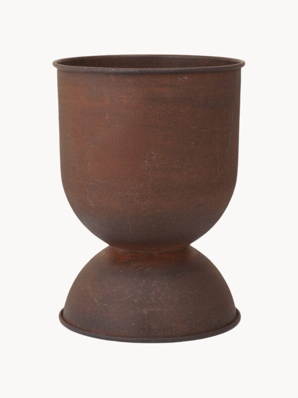 Flower Pot Hourglass, H 43 cm
