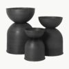 Flower Pot Hourglass, H 43 cm