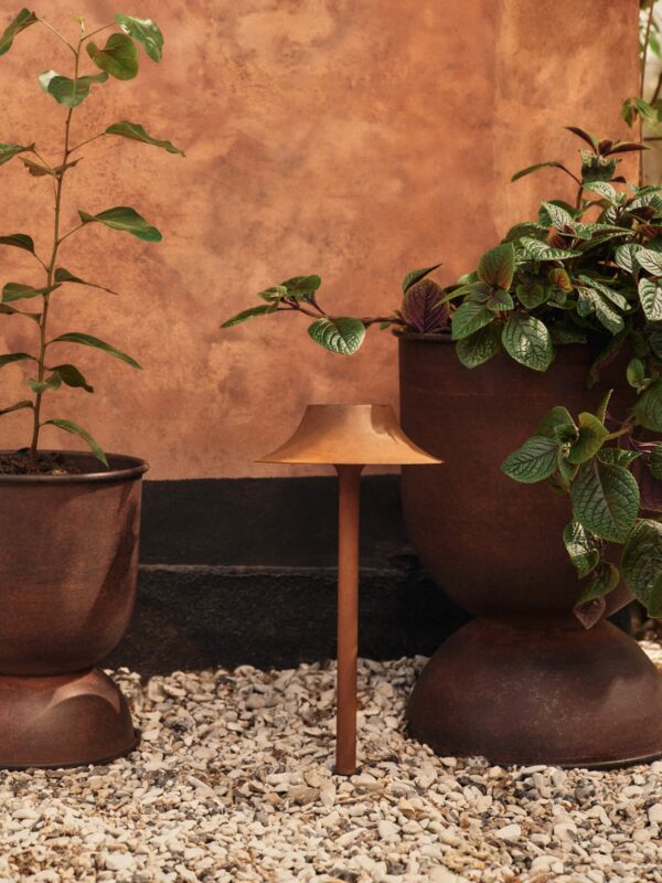 Flower Pot Hourglass, H 43 cm