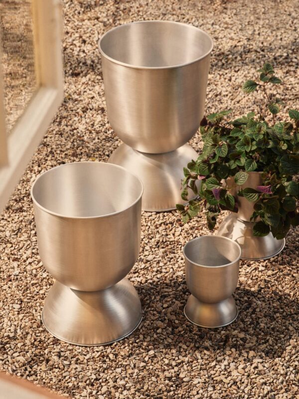 Flower Pot Hourglass, H 43 cm