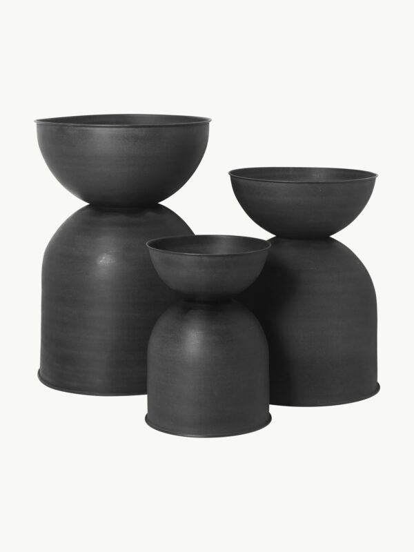 Flower Pot Hourglass, H 59 cm