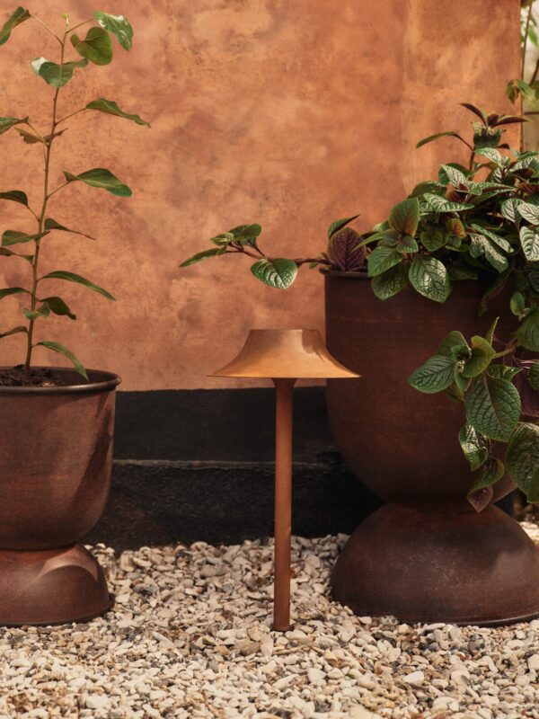 Flower Pot Hourglass, H 59 cm