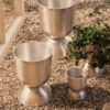 Flower Pot Hourglass, H 59 cm