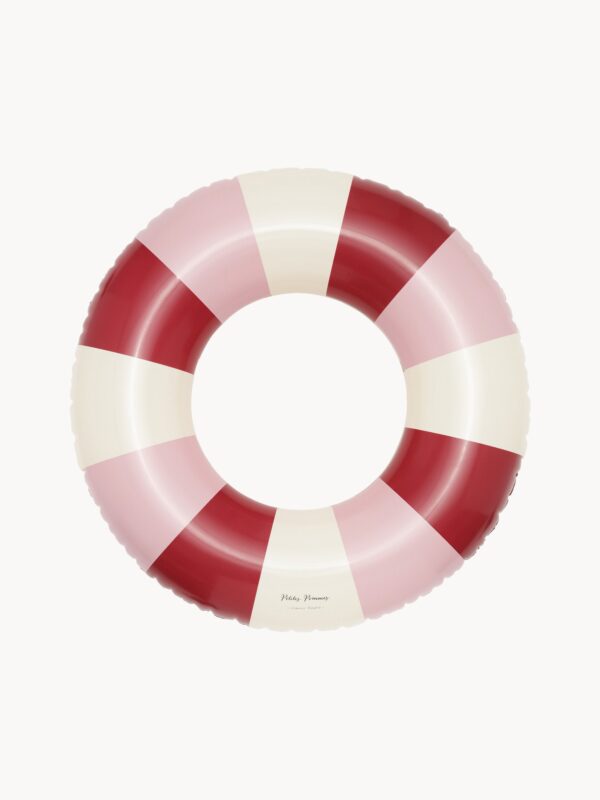 Hand-Printed Swim Ring French Ruby, in various sizes