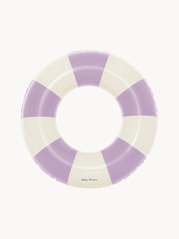 Hand-Printed Swim Ring Violet, in various sizes