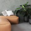 Large Outdoor Plant Pots Vig, Set of 2