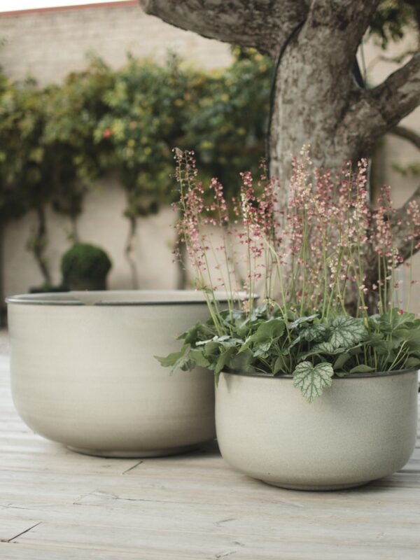 Outdoor Flower Pots Out, Set of 2