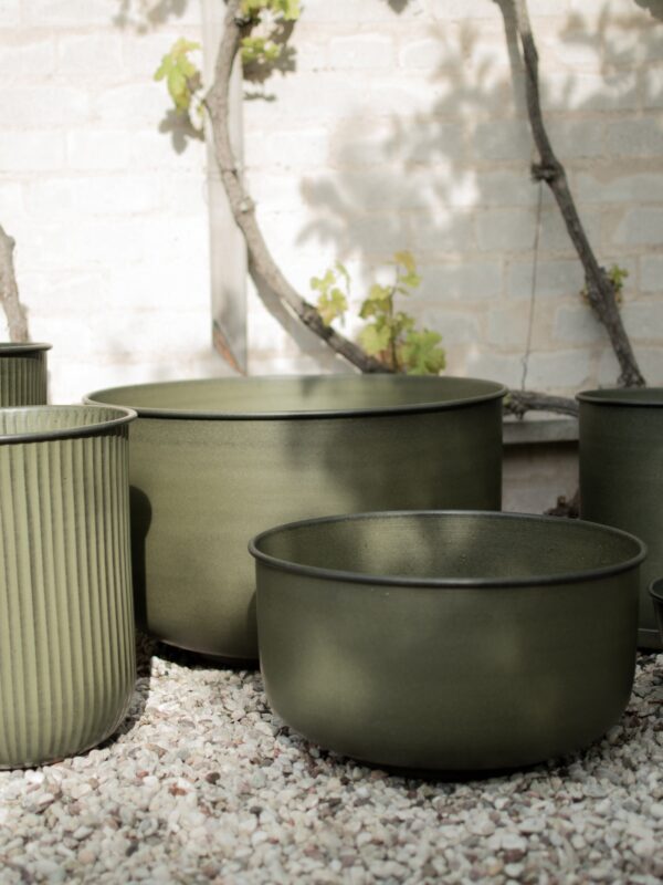 Outdoor Flower Pots Out, Set of 2