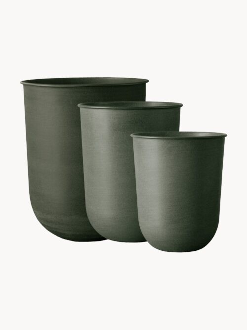 Outdoor Flower Pots Out, Set of 3