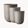 Outdoor Flower Pots Out, Set of 3 Outdoor Flower Pots Out, Set of 3