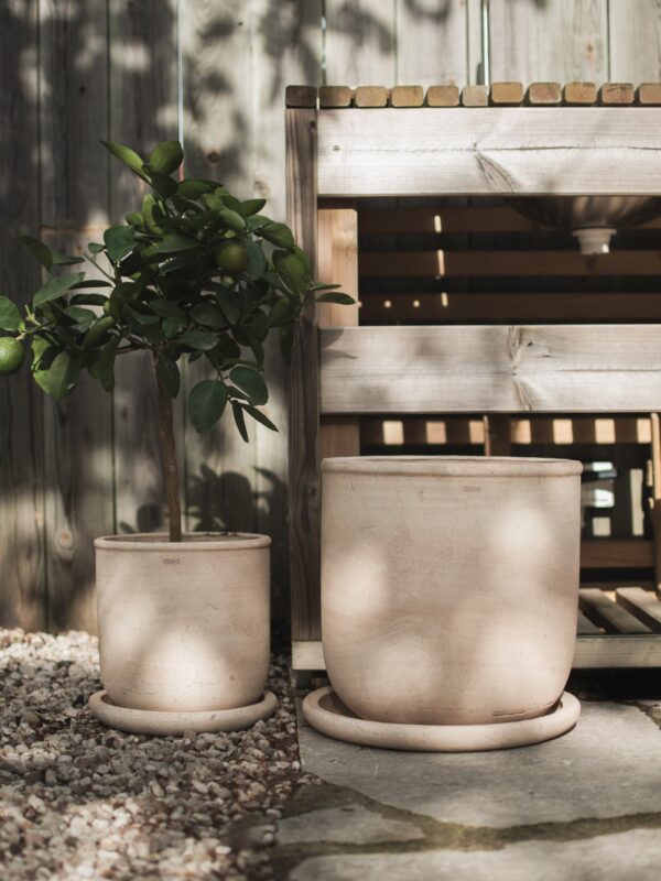 Outdoor Terracotta Flower Pot Terra, H 36 cm