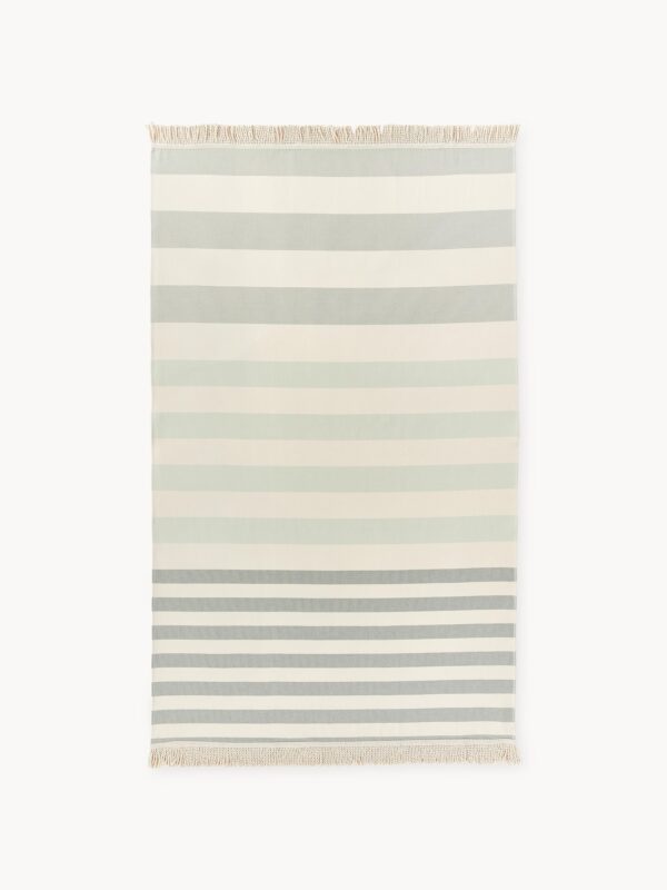 Striped Hammam Towel Priya with Fringes