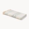 Striped Hammam Towel Priya with Fringes